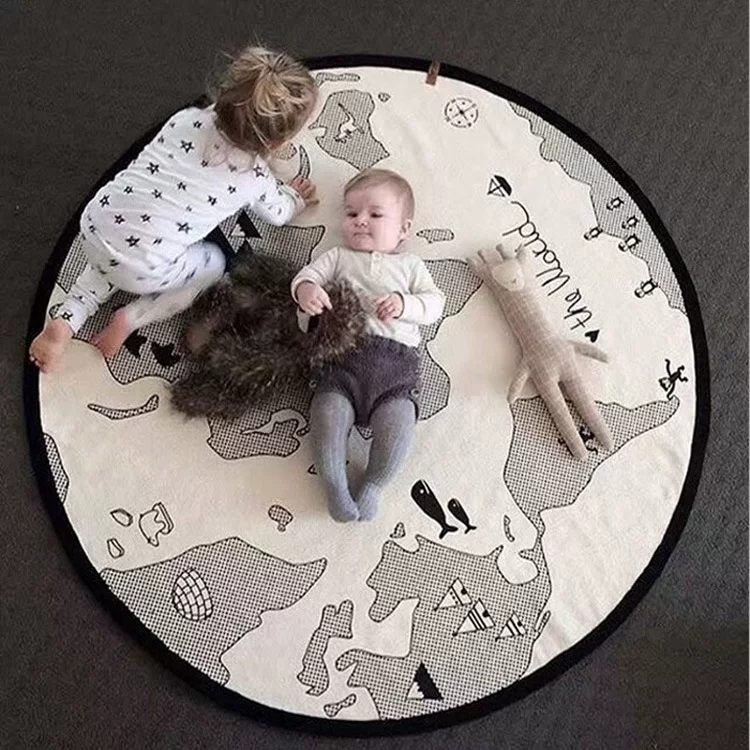 Брендовая карта, игровое одеяло для ползания, детские украшения
