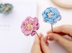 Kẹp tóc phong cách retro phụ kiện tóc Hanfu trang phục hàng ngày phụ kiện vải hoa trang sức đẹp siêu cổ tích kẹp tóc cho bé gái Phụ kiện tóc