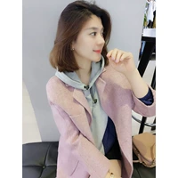 Nhà ga châu Âu 2019 mùa thu mới Hàng hóa châu Âu phiên bản Hàn Quốc của thời trang lỏng áo dài len màu hồng quần áo nữ - Trung bình và dài Coat áo khoác nữ kaki