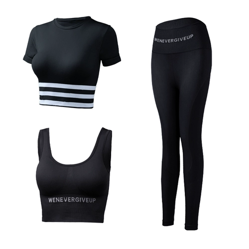 Быстросохнущая элитная одежда для йоги, модные штаны, бюстгалтер, спортивный костюм для спортзала, популярно в интернете, для бега