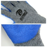 Специальное предложение линия страхования труда Пластиковые перчатки сгущенные серо -марли -синие плазон