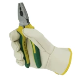 Современные сварочные перчатки Короткие, устойчивые к износу против теплоизоляции Высокая температура 559 дуговая сварка сварка Cowhlobu, коровные перчатки