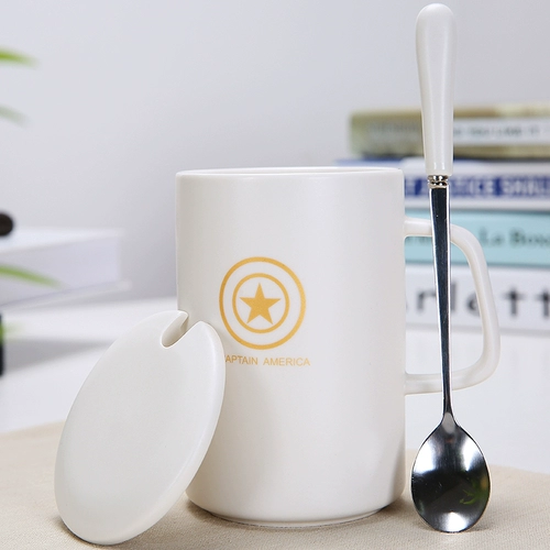Креативная чашка с керамическим чашкой кофейной чашка чашка молока чашка водяной чашки простой пары Custom Cup логотип