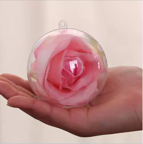 Фестиваль декоративный подвес с высокой прозрачной полой шар.