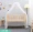 Giường khâu giường cũi giường ngủ trẻ em giường một giường nâng cao đồng hồ cát bao vây với lan can cung cấp châu Âu và Mỹ mat - Giường trẻ em / giường em bé / Ghế ăn ghế ăn dặm hanbei