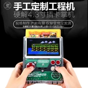 Sparks máy màu đỏ và trắng chèn thẻ điều khiển trò chơi thẻ vàng 8 bit FC tích hợp đầy đủ 80 giải pháp tự làm khó sử dụng thẻ X7 - Bảng điều khiển trò chơi di động