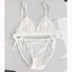 Bí mật của bạn Bralette siêu mỏng ren tam giác cup bra mà không có vòng thép nhỏ thoải mái ngủ bộ đồ lót Bộ đồ lót