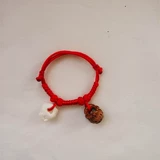 Детский браслет из красной нити, защитный амулет