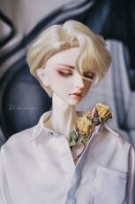 Реквизит на заказ 【完售展示】造型发*clayderman* bjd假发手改毛叔3分仿马海毛