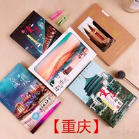Shancheng Chongqing Wudu Preseary Pecardy Postcard Hongya Cave Magnetic Magnetic Magnetic Magnets Night Light Rail.