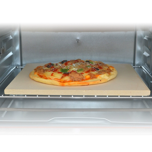 Электрическая духовная квадратная пицца Камень 形 石 石 Пицца выпечка камня -плита выпечка запечена европейская пекарня хрустящее дно