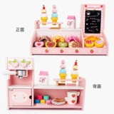 Детский кассовый аппарат, игрушка, семейный реалистичный комплект для мороженого, 3-5-6 лет, подарок на день рождения