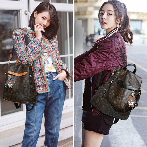 Рюкзак, сумка через плечо, универсальный модный ранец, вместительная и большая защитная сумка для путешествий, в корейском стиле, анти-кража