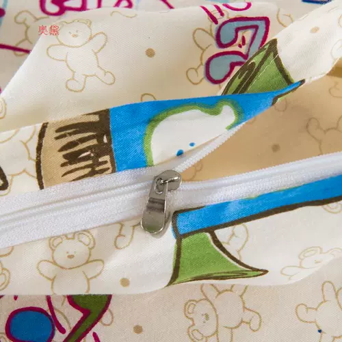 Детский хлопковый мультяшный пододеяльник для детского сада для сна для младенца