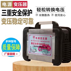 Силовой трансформатор 粤红安全变压器220v转110v3千w日欧加国外电器用厂家直销新品直销