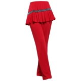 Юбка, осенние штаны для взрослых, блестки для ногтей, штаны-клёш, средняя посадка