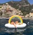 Lớn bơi vòng dành cho người lớn nước gắn kết dày inflatable đôi float giường siêu lớn unisex lướt sóng hàng nổi