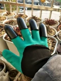 Защитные домашние лапы перчатки копают почву, истирание, толстый планарский воздух -овощи, цветы, цветы садовые перчатки