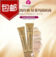 黛玛 蔻 Dermacol ống vàng kem che khuyết điểm mẫu nền tảng chất lỏng chính hãng 4 gam thử nghiệm cách ly tàn nhang mụn marks phấn nước missha trắng