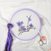 Người mới bắt đầu đơn giản DIY kit thêu tay thêu hoa khâu đơn giản công cụ vành đai quét tranh thêu gia hòa vạn sự hưng Bộ dụng cụ thêu