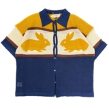 Трикотажная футболка polo, в американском стиле, 90 года, изысканный стиль, короткий рукав