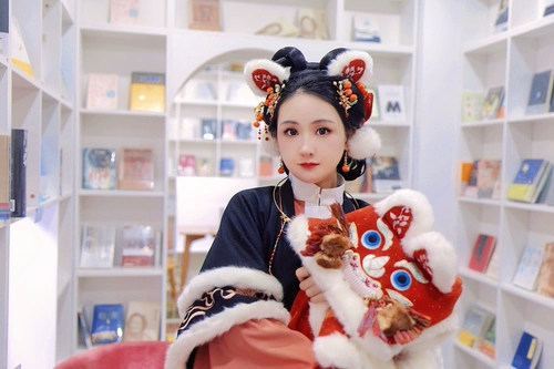 Спосоковые товары!Новый год Jortry!Zisong Oriental Aesthetic Little Tiger вышитый цветочный плащ для цветочного плаща