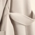Áo chống rét mùa thu và mùa đông Áo len hai mặt Phiên bản Hàn Quốc tự canh tác trong phần dài của áo len cashmere của phụ nữ - Áo Hàn Quốc áo khoác dạ ngắn nữ hàn quốc Áo Hàn Quốc