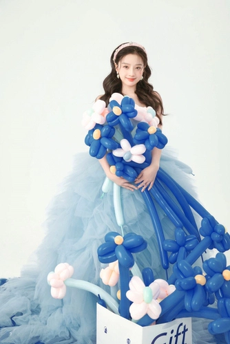 Новая свадебная фото студия цветной прядь тематическая фотография синий свет свадебное фото платье личное искусство фото одежда одежда