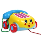 Музыкальная игрушка, мобильный телефон для ползания, раннее развитие, 0-1-3 лет, 6 мес.