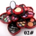 Lắc cùng một món quà sinh nhật MISSROSE quay hoa mận cánh hoa make-up hộp bóng mắt blush trang điểm đĩa