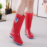 Mùa hè và mùa đông sử dụng đôi mới của phụ nữ ngắn ống cao, giày đi mưa cao, giày không thấm nước