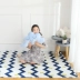 Đơn giản Bắc Âu thảm bông thảm sàn phòng ngủ phòng khách cạnh giường tatami thảm máy có thể giặt trẻ em leo thảm tùy chỉnh