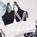 Quần lửng làm đẹp trở lại áo vest nhỏ không có vòng thép đồ lót học sinh ống top chống ánh sáng quấn ngực thể thao đồ lót nữ mùa hè - Ống áo lót không gọng Ống