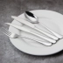Bộ đồ ăn phương Tây đầy đủ bộ dao kéo ba mảnh của phương Tây để ăn dao bít tết và dĩa thép không gỉ hai mảnh hộ gia đình - Đồ ăn tối bộ bát đĩa sứ cao cấp Đồ ăn tối