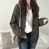 Свитер, осенний кардиган, демисезонная куртка, 2022, французский стиль, в стиле Шанель, подходит для подростков