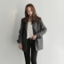 ifu Hàn Quốc mua mùa thu phụ nữ mới phù hợp với nữ chic gió nơi làm việc bình thường không khí lỏng lẻo áo khoác hoang dã - Business Suit Business Suit