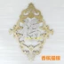 Trung Quốc PVC mềm nhựa hoa đồ nội thất decal đồ nội thất chạm khắc phụ kiện tủ quần áo đề can trang trí cửa sổ đề can rỗng - Nhà cung cấp đồ nội thất