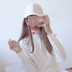 Áo thun sọc nữ dài tay 2018 mùa thu mới Hàn Quốc phiên bản thêu yêu nửa cổ cao thả lỏng áo sơ mi thủy triều áo phông ngắn tay Áo phông
