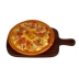 đồ chơi nấu ăn Mô phỏng giả bánh pizza mô hình thịt xông khói pizza gà rán chân khối cánh đạo cụ cửa sổ trang trí lò nướng trang trí thực phẩm nhà chơi do choi tre em Đồ chơi gia đình