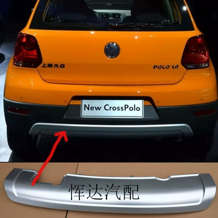 Декоративная панель переднего бампера Polo Cross Polo для Volkswagen 12-15, декоративная панель заднего бампера, декоративная планка
