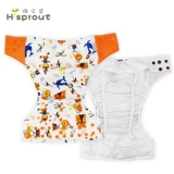 Детская летняя дышащая пеленка, детские хлопковые водонепроницаемые герметические штаны для новорожденных, можно стирать