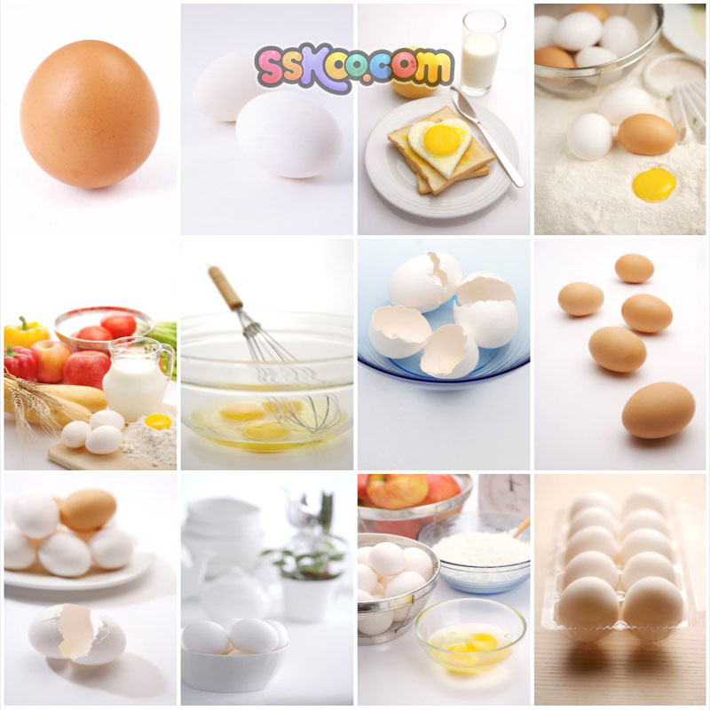 鸡蛋绿色食品高清JPG摄影特写照片4K壁纸背景图片插图设计素材