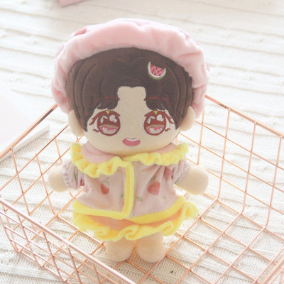 taobao agent Strawberry, clothing, rag doll, 20cm