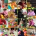 Trẻ em chơi nhà bếp đồ chơi cutler trái cây và bánh rau cắt để xem cô gái đồ chơi câu đố cậu bé Đồ chơi gia đình