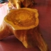 Rễ khắc phân gốc rễ cây hoa đứng cơ sở bàn cà phê phân gỗ khối gỗ thân cây gỗ cọc gỗ băng ghế ngồi - Các món ăn khao khát gốc bàn ghế gốc cây gỗ hương Các món ăn khao khát gốc