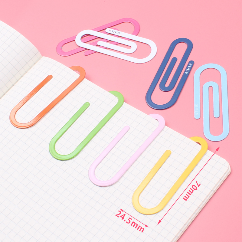 Medium Randommulti-function originality paper clip colour Binding needle box-packed Large paper clip Stationery Pin to work in an office Paper clip