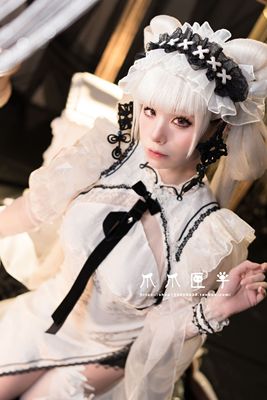 taobao agent [Claw box] Azur route can be afraid of COS Chinese style fan cheongsam COS uniform