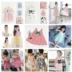 Trẻ em Hàn Quốc quần áo 018 mùa hè mới cô gái ngắn- tay đầm ren công chúa váy trẻ em dài đoạn một từ váy Váy