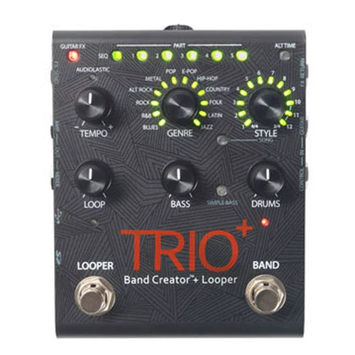 [Binguo Spot] Digitech Trio+ Sdrum Drum Machine Bass Автоматическое сопровождение машины аккомпанемента