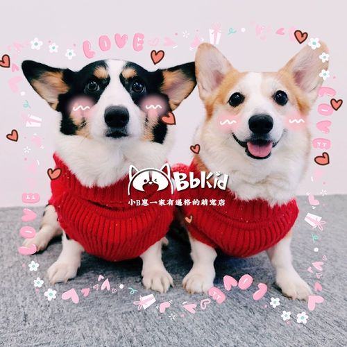 Little B Cub, Limited Snoopy Pet Sweater Zhenghong новогодний рубашка, Corgi Mao Ball, осенний и зимний высокий